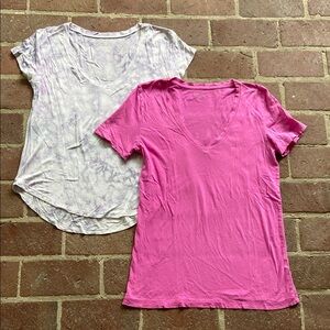 Like New J. Crew Garment Dyed & AEO Soft & Sexy Tie dye Short Sleeve T-Shirts